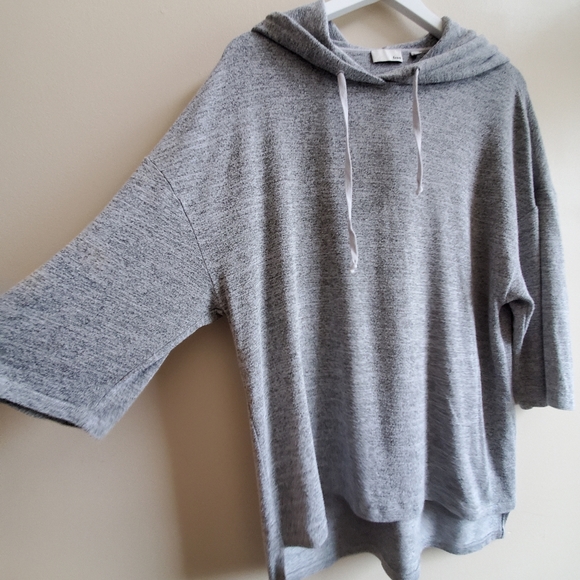 Wilfred Free Gray XS Wilfred Xxs/Xs Soft Thin pull over thin hoodie - Picture 3 of 7